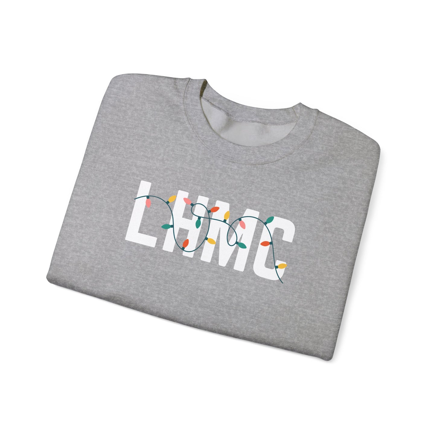 LHMC HOLIDAY LIGHTS HEAVY BLEND CREWNECK
