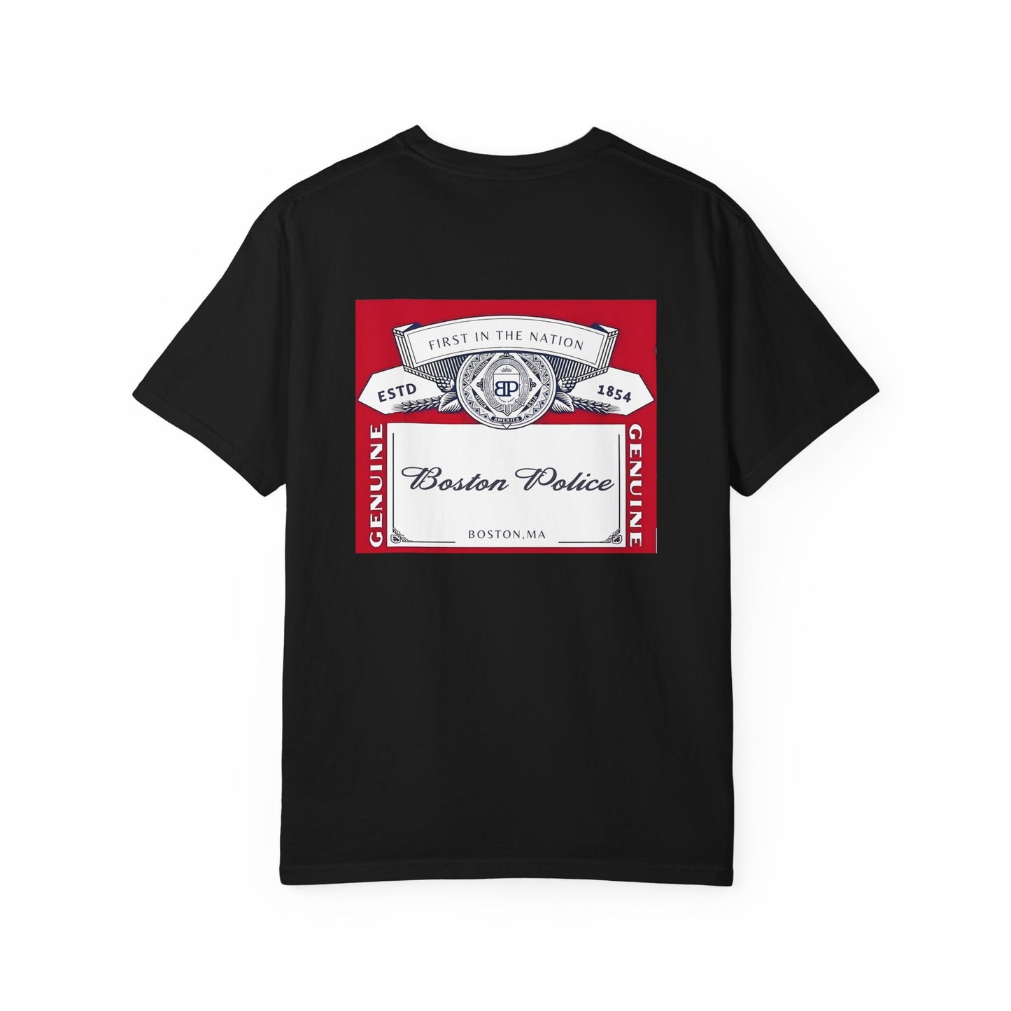 BOSTON POLICE CROWN LABEL T-SHIRT