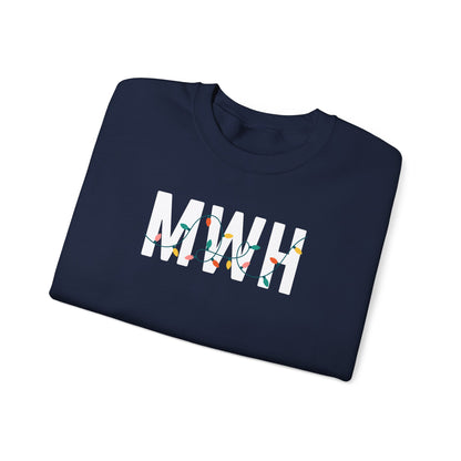 MWH HOLIDAY LIGHTS HEAVY BLEND CREWNECK