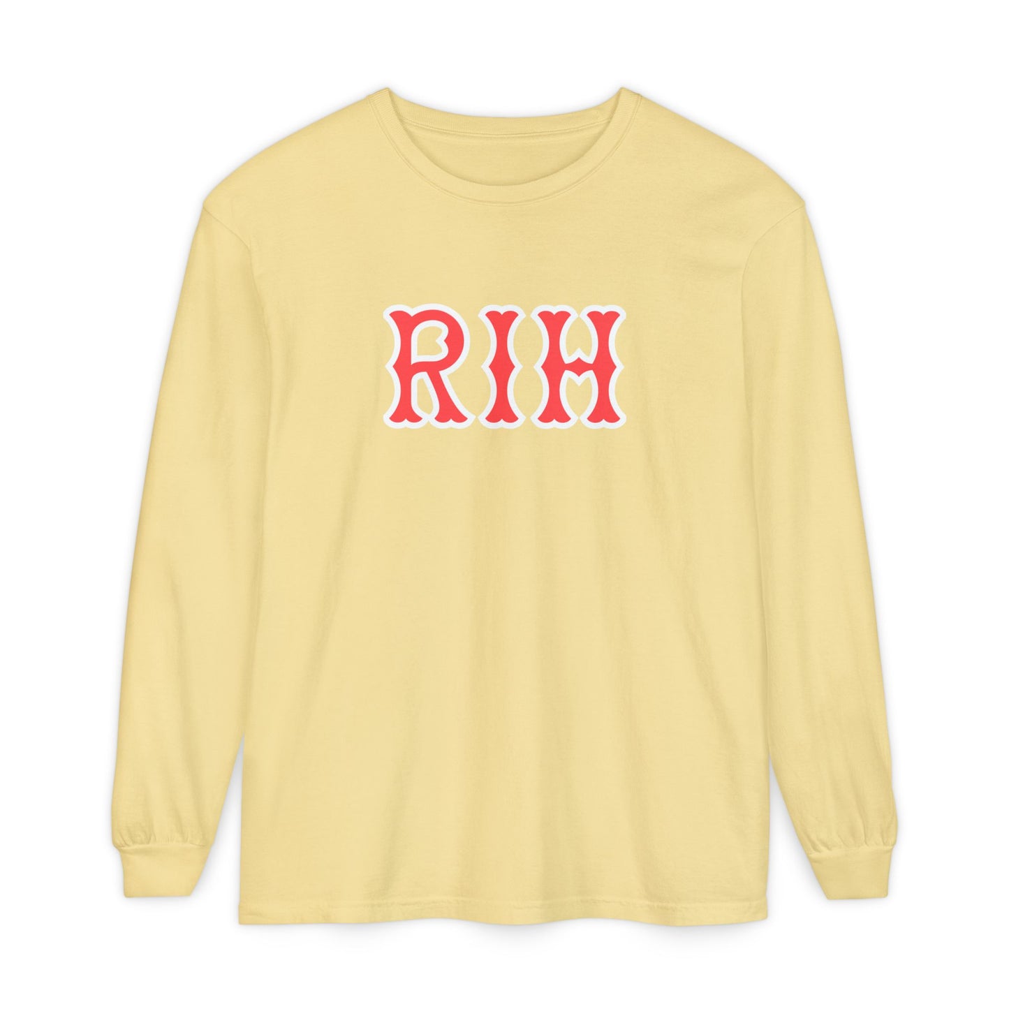RIH SOX LETTERS LONG SLEEVE