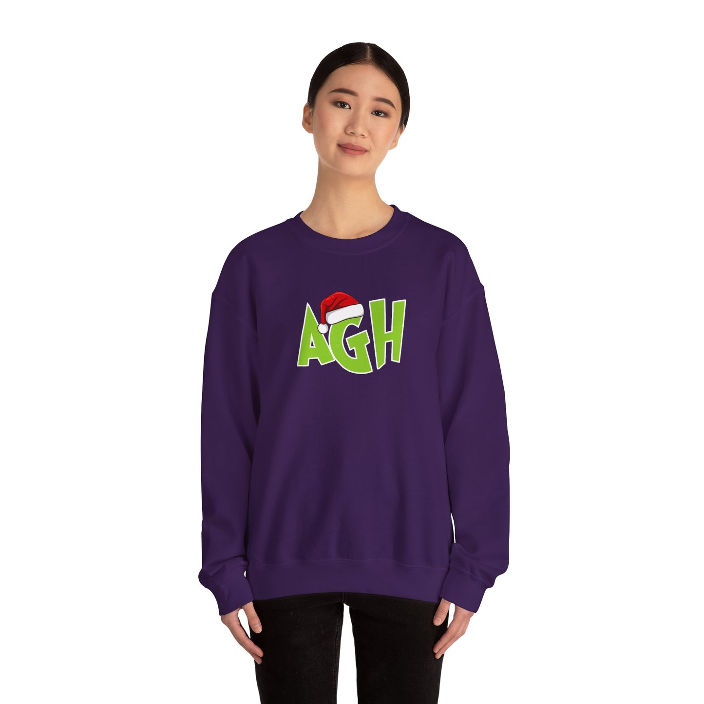AGH GRINCH HEAVY BLEND CREWNECK
