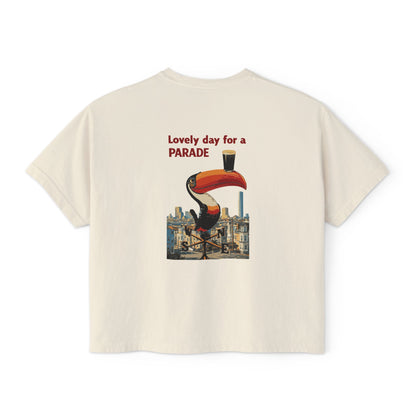 LOVELY DAY FOR A PARADE BOXY TEE