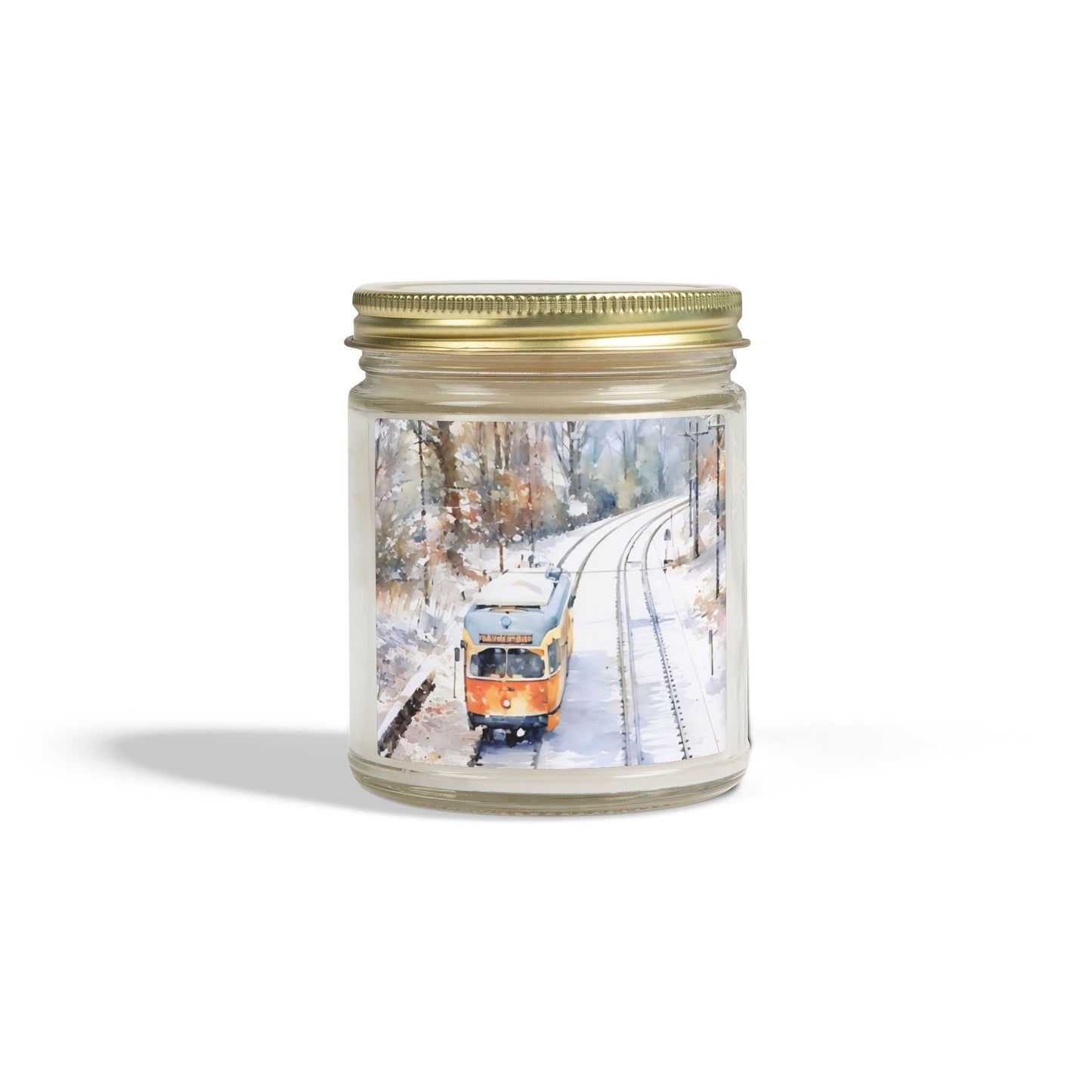 SNOWY MATTAPAN TROLLEY 9 OZ CANDLE