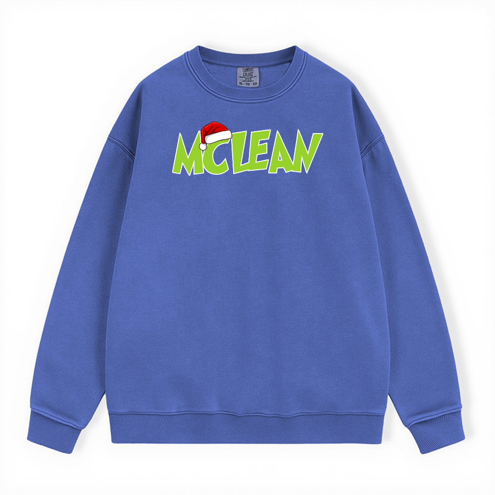 MCLEAN GRINCH COMFORT COLORS CREWNECK