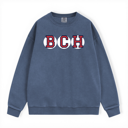 BCH RETIRED SOX LETTERS CREWNECK