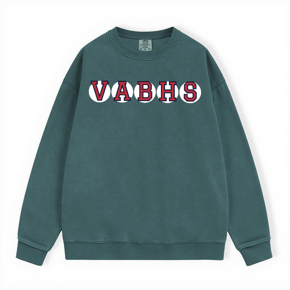 VABHS RETIRED SOX LETTER CREWNECK