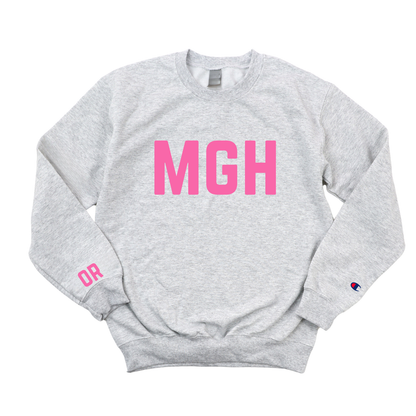 MGH OPERATING ROOM CHAMPION CREWNECK