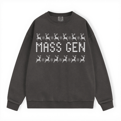 MASS GEN UGLY SWEATER COMFORT COLORS CREWNECK