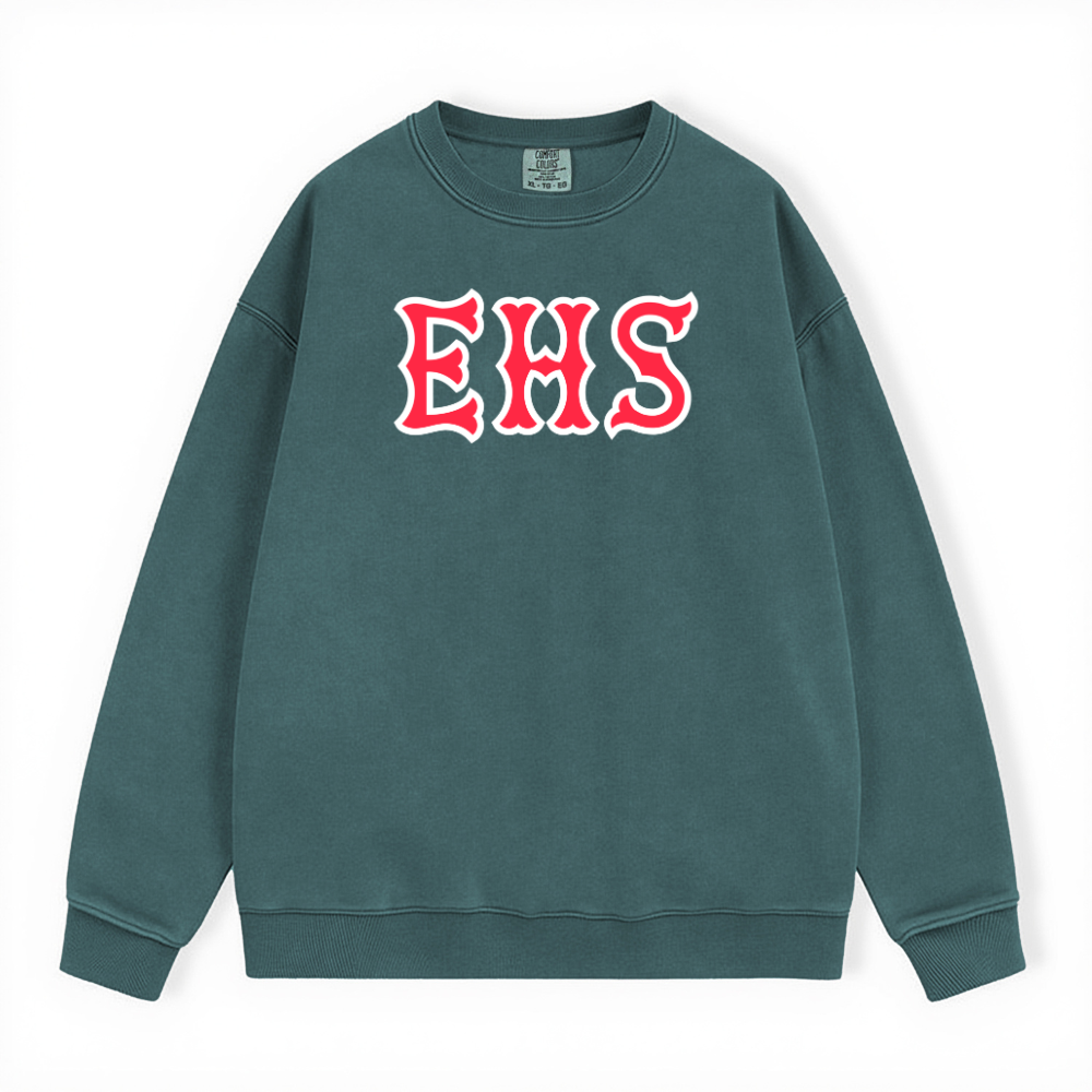 EHS SOX LETTERS CREWNECK