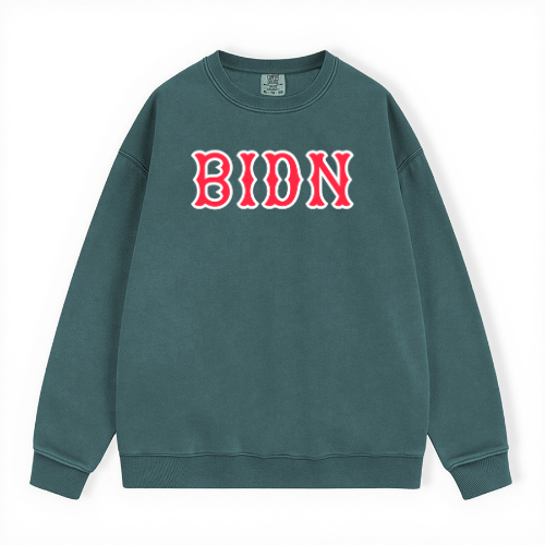 BIDN SOX LETTERS CREWNECK