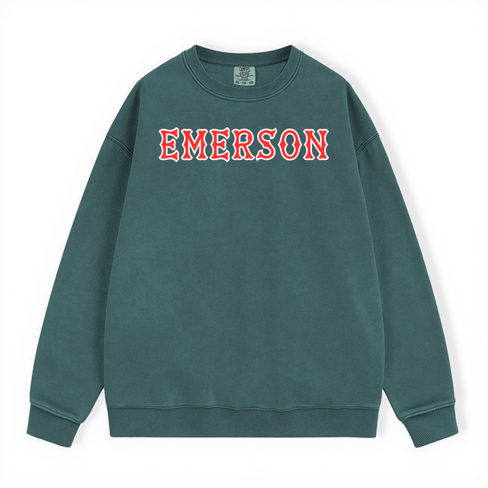 EMERSON SOX LETTERS LONG SLEEVE