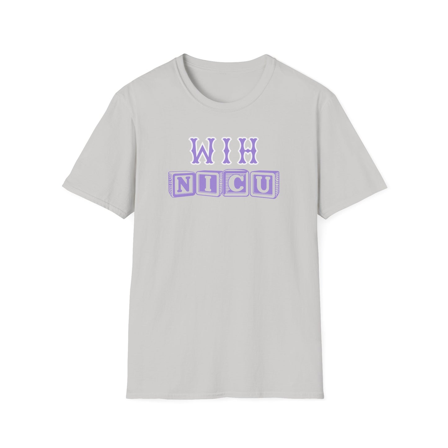 WIH BLOCK LETTERS NICU TEE