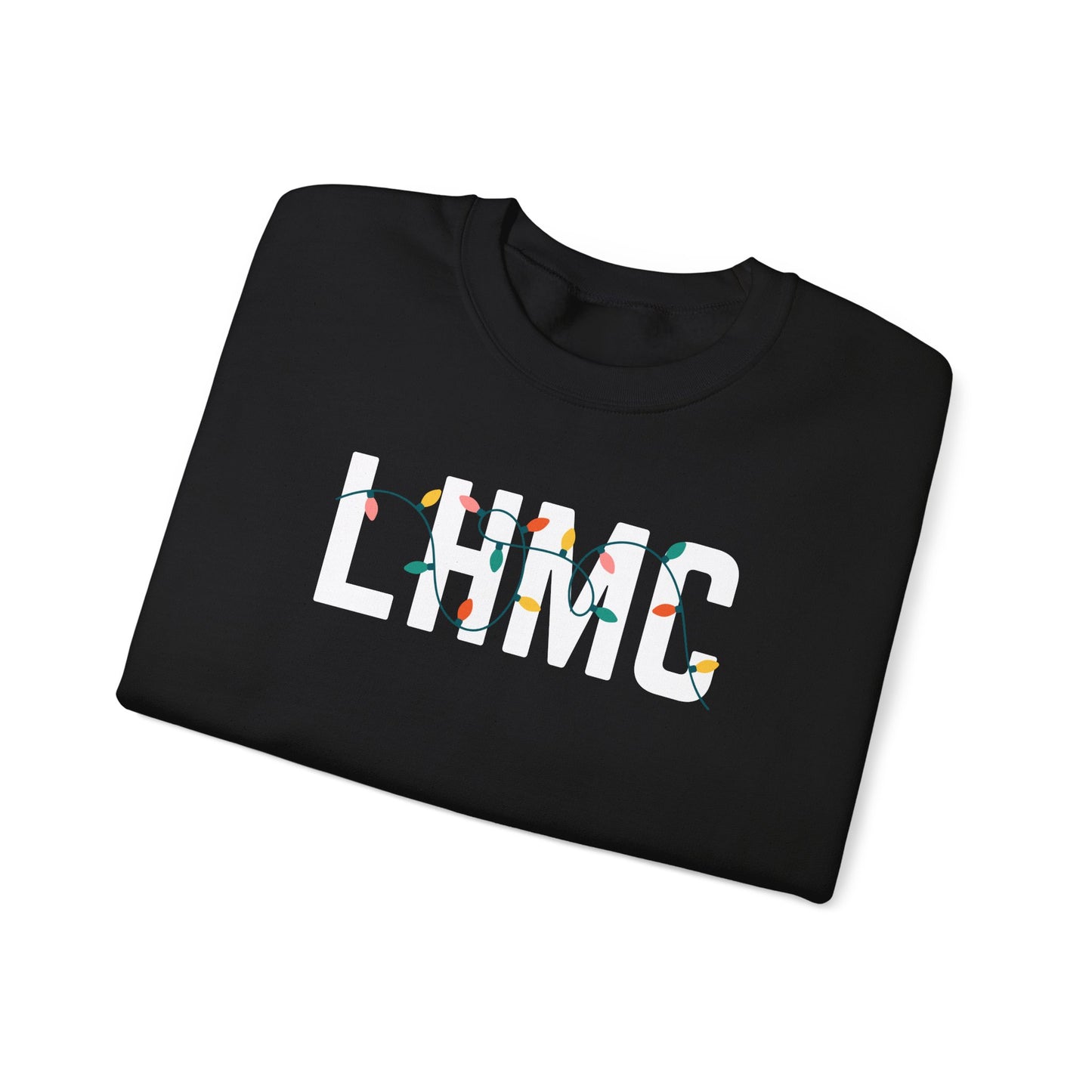 LHMC HOLIDAY LIGHTS HEAVY BLEND CREWNECK