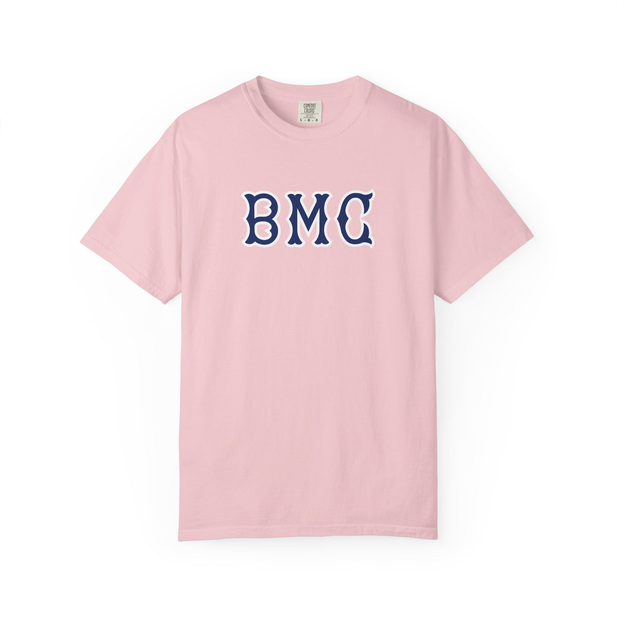 BMC NAVY SOX LETTERS TEE