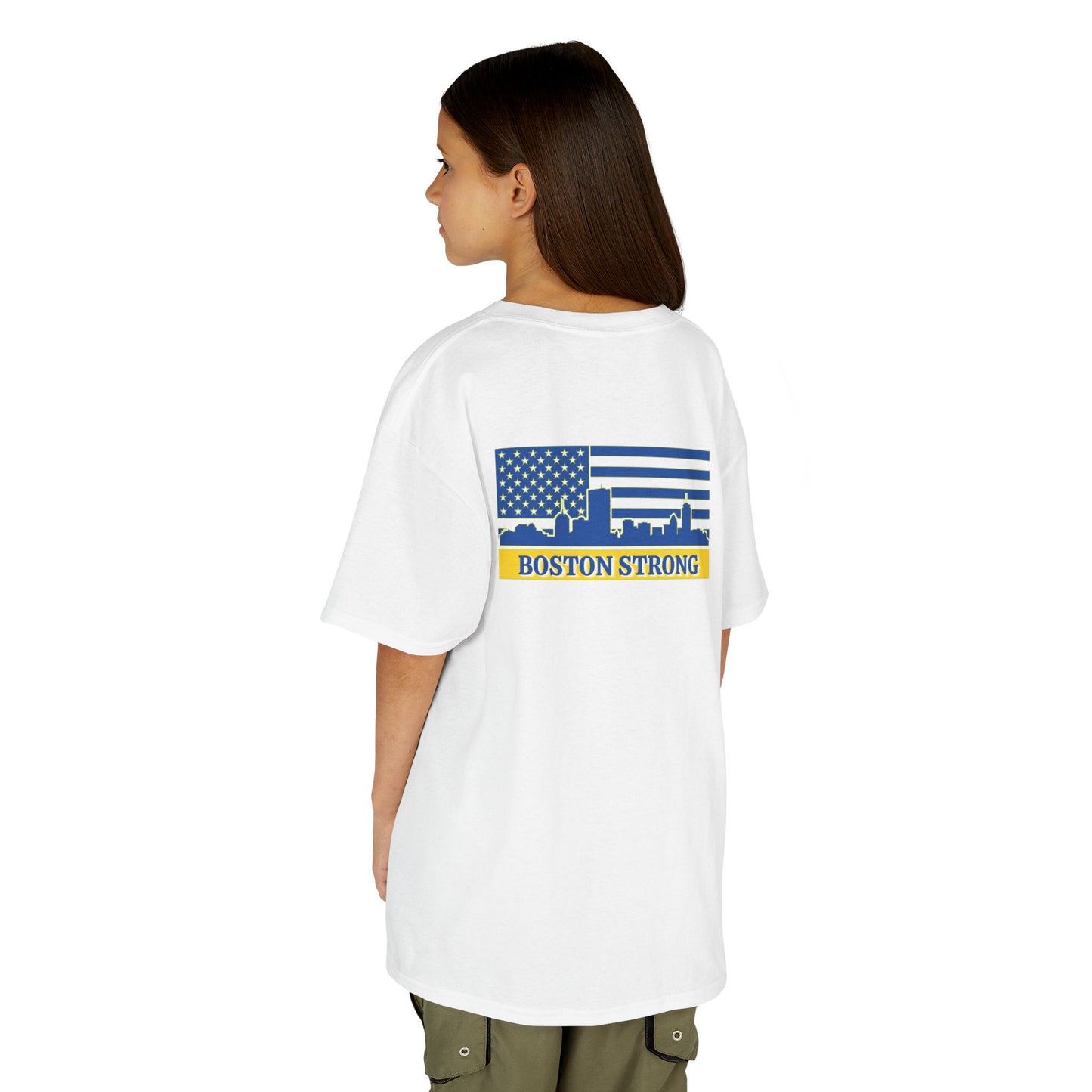 KIDS RUN FAST COTTON TEE