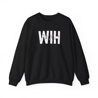 WIH HOLIDAY LIGHTS HEAVY BLEND CREWNECK