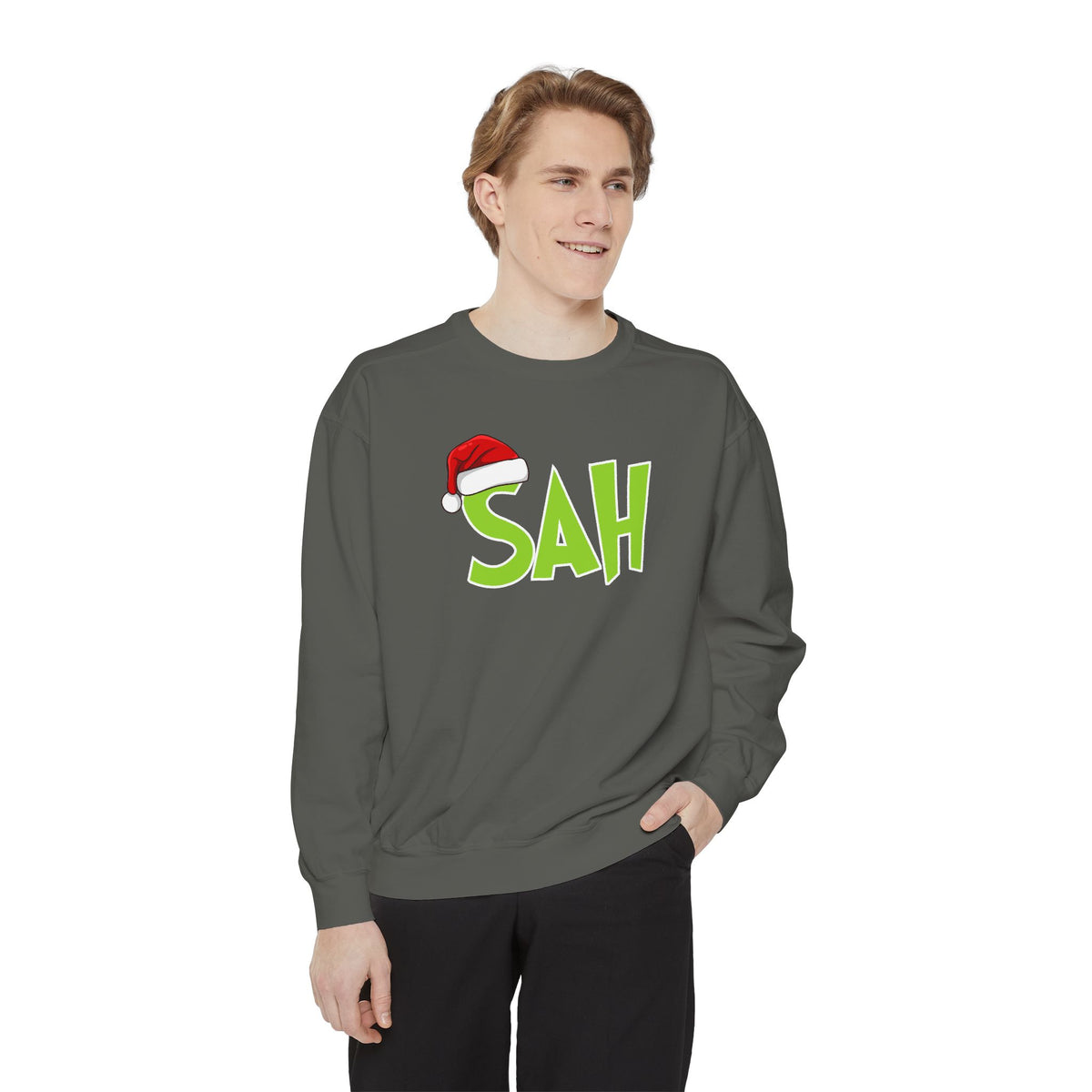 SAH GRINCH COMFORT COLORS CREWNECK