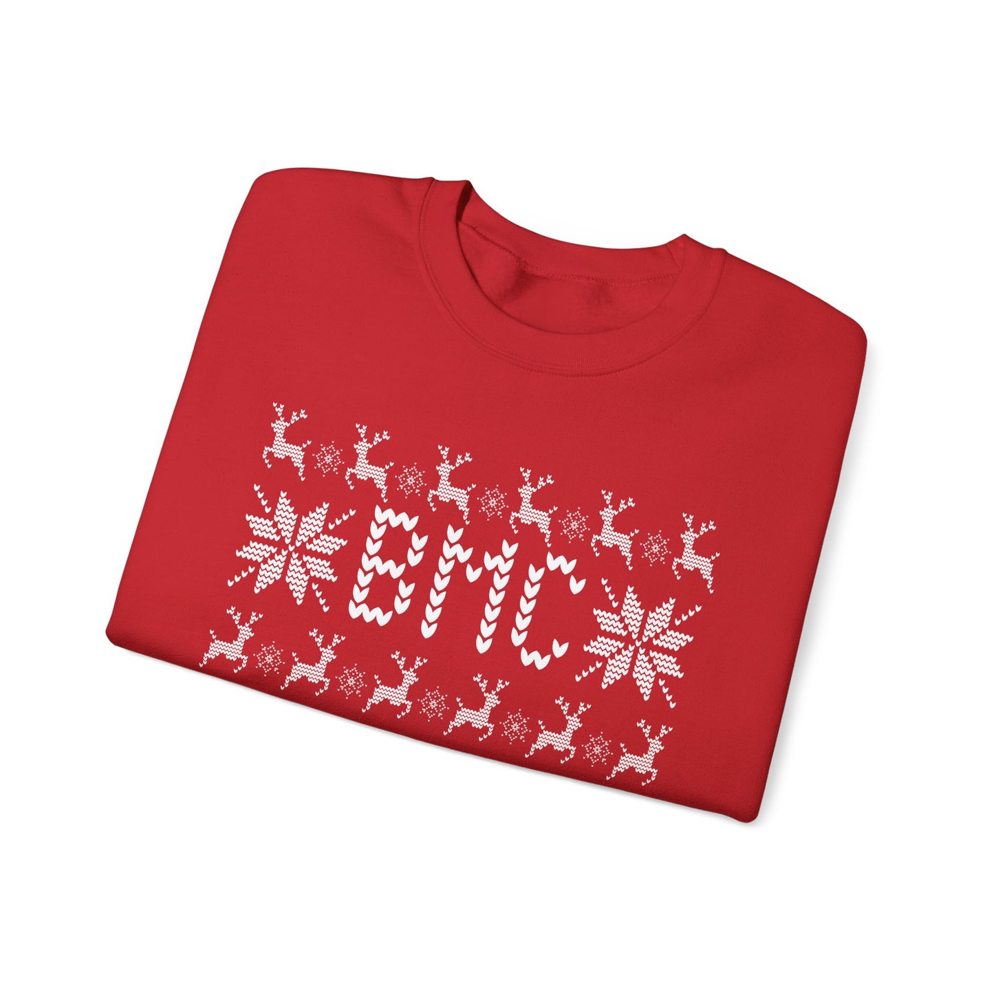 BMC UGLY SWEATER HEAVY BLEND CREWNECK