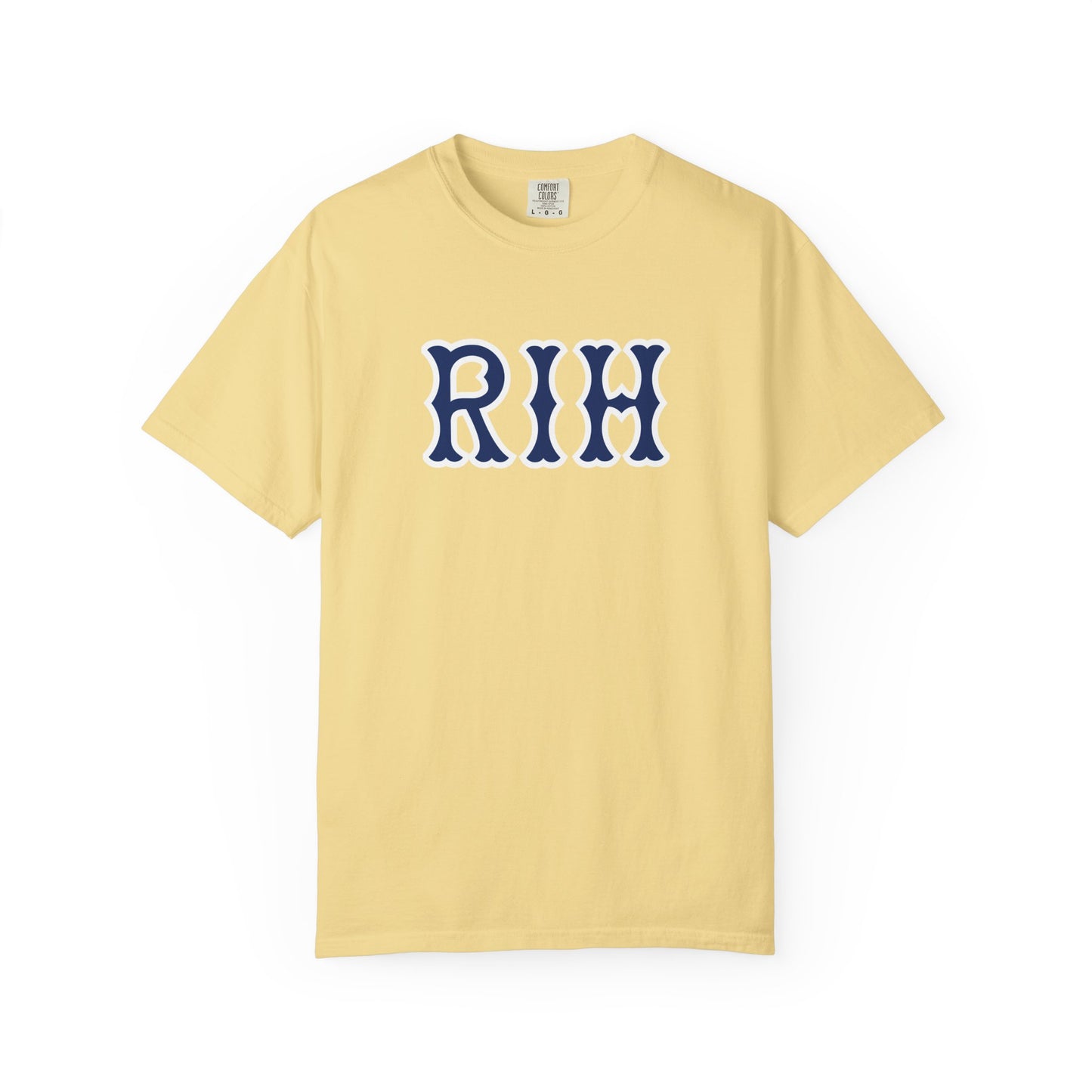RIH NAVY SOX LETTERS TEE