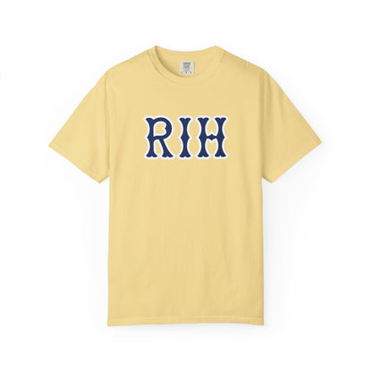 RIH NAVY SOX LETTERS TEE