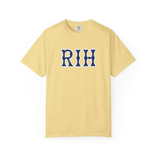 RIH NAVY SOX LETTERS TEE