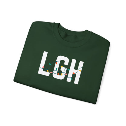 LGH HOLIDAY LIGHTS HEAVY BLEND CREWNECK