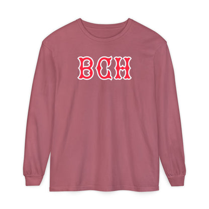 BCH SOX LETTERS LONG SLEEVE