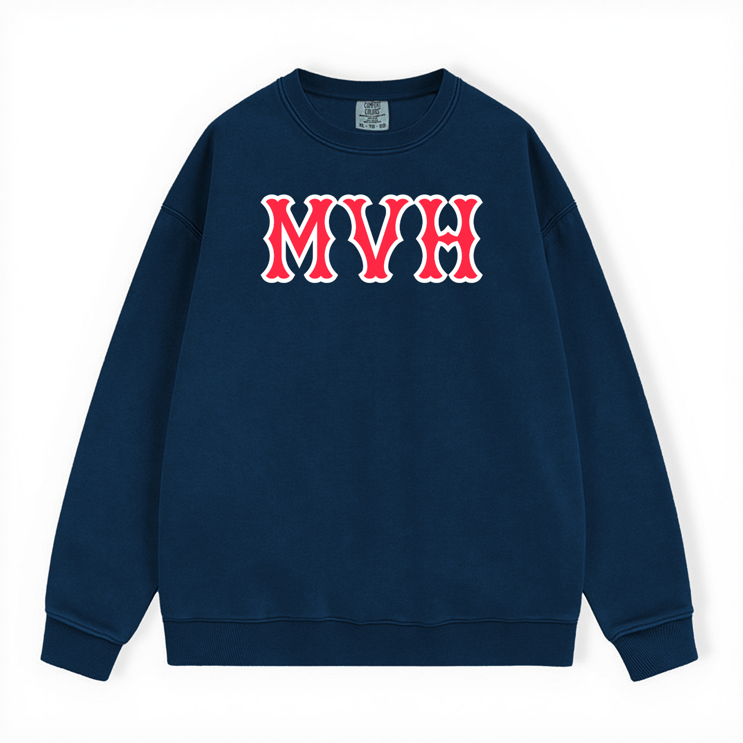 MVH SOX LETTERS CREWNECK