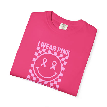 I WEAR PINK FOR MY NANA COMFORT COLORS TEE