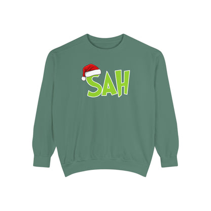 SAH GRINCH COMFORT COLORS CREWNECK