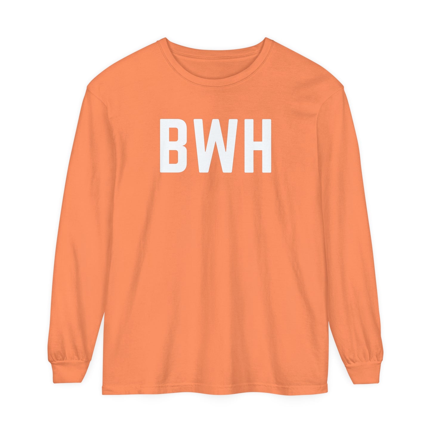 Unisex Garment-dyed Long Sleeve T-Shirt