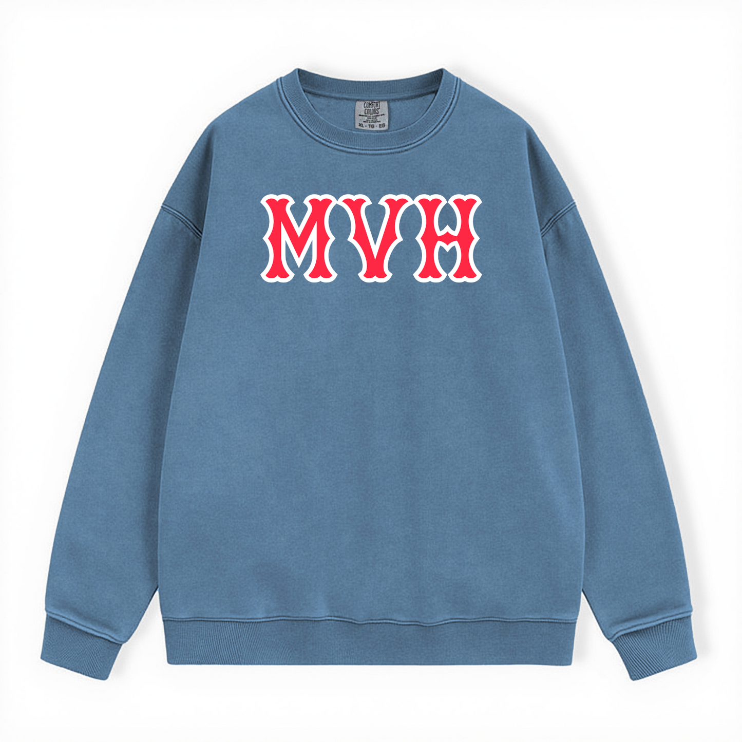 MVH SOX LETTERS CREWNECK