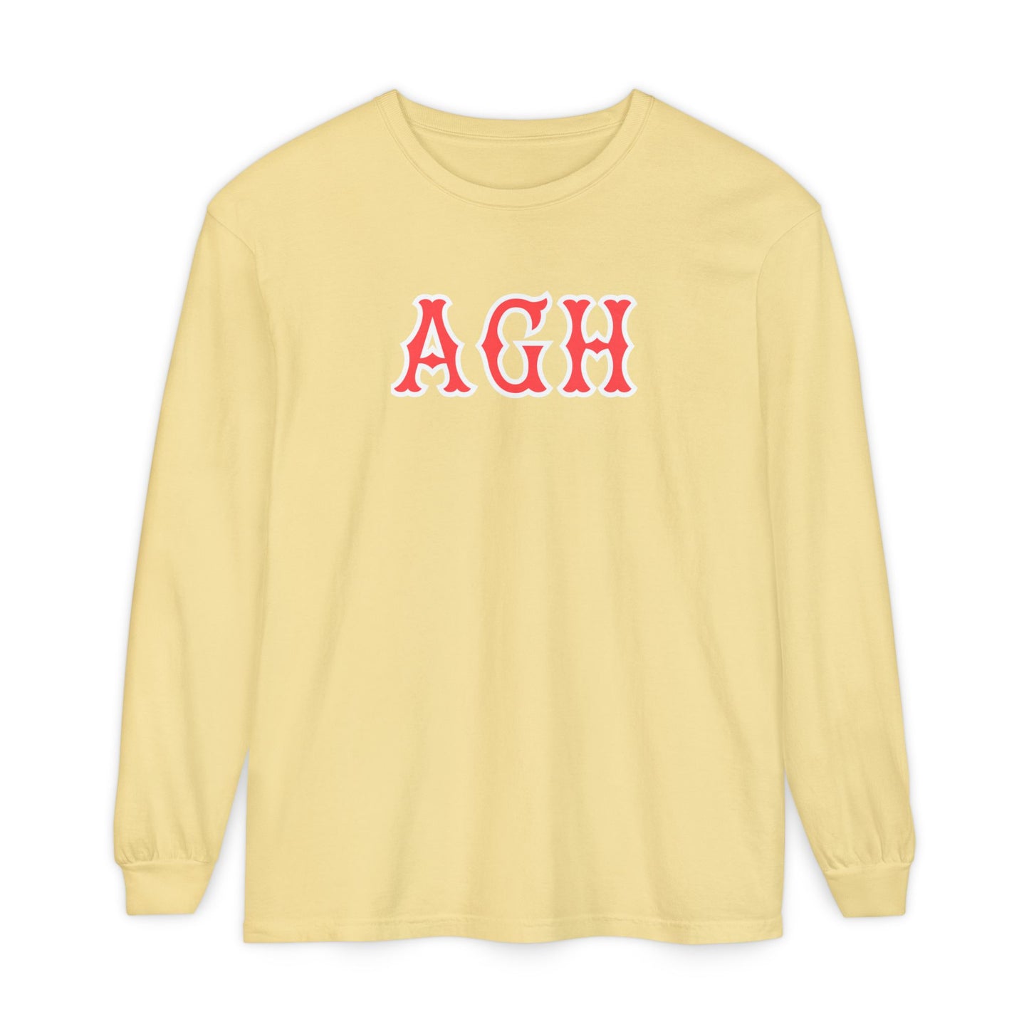 AGH SOX LETTERS LONG SLEEVE