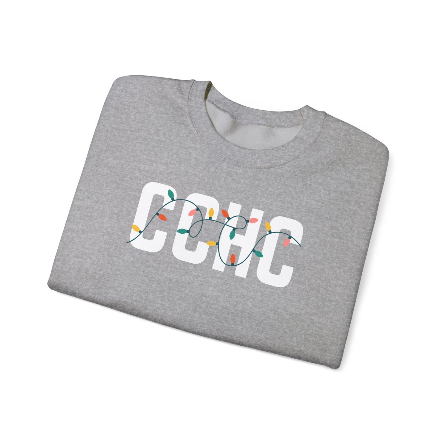 CCHC HOLIDAY LIGHTS HEAVY BLEND CREWNECK