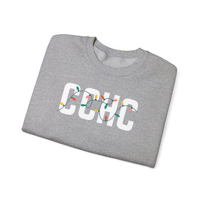 CCHC HOLIDAY LIGHTS HEAVY BLEND CREWNECK
