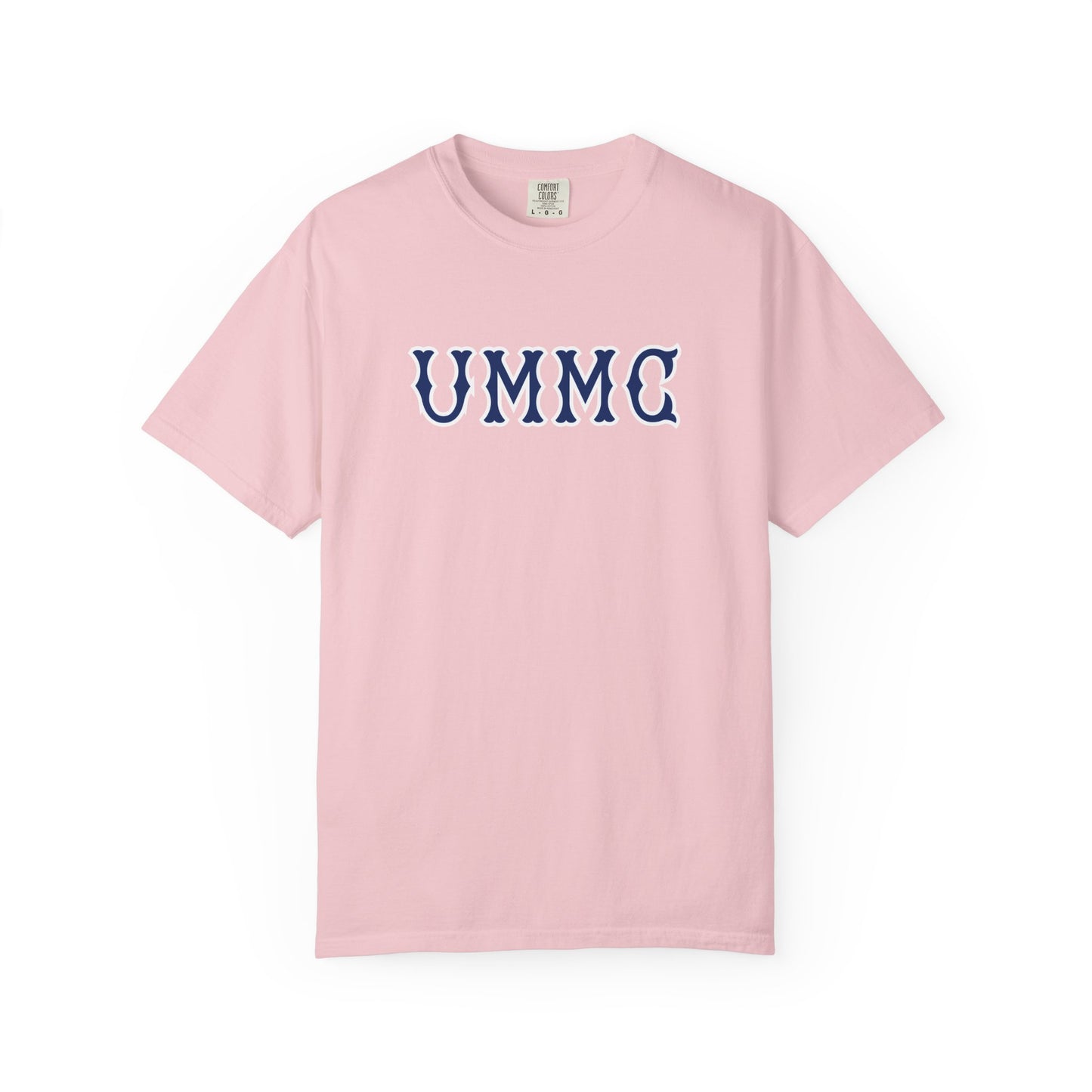 UMMC NAVY SOX LETTERS TEE