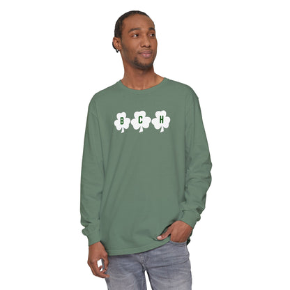 GREEN BCH SHAMROCK LONG SLEEVE