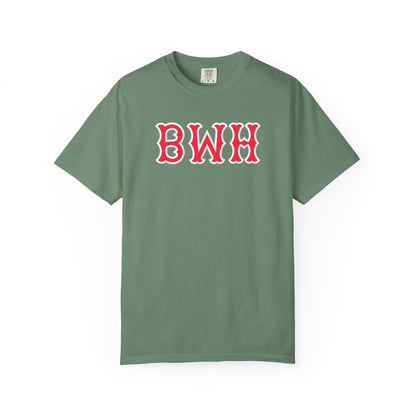 BWH SOX LETTERS TEE