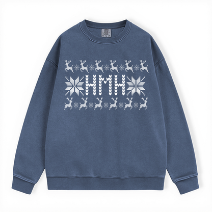 HMH UGLY SWEATER COMFORT COLORS CREWNECK