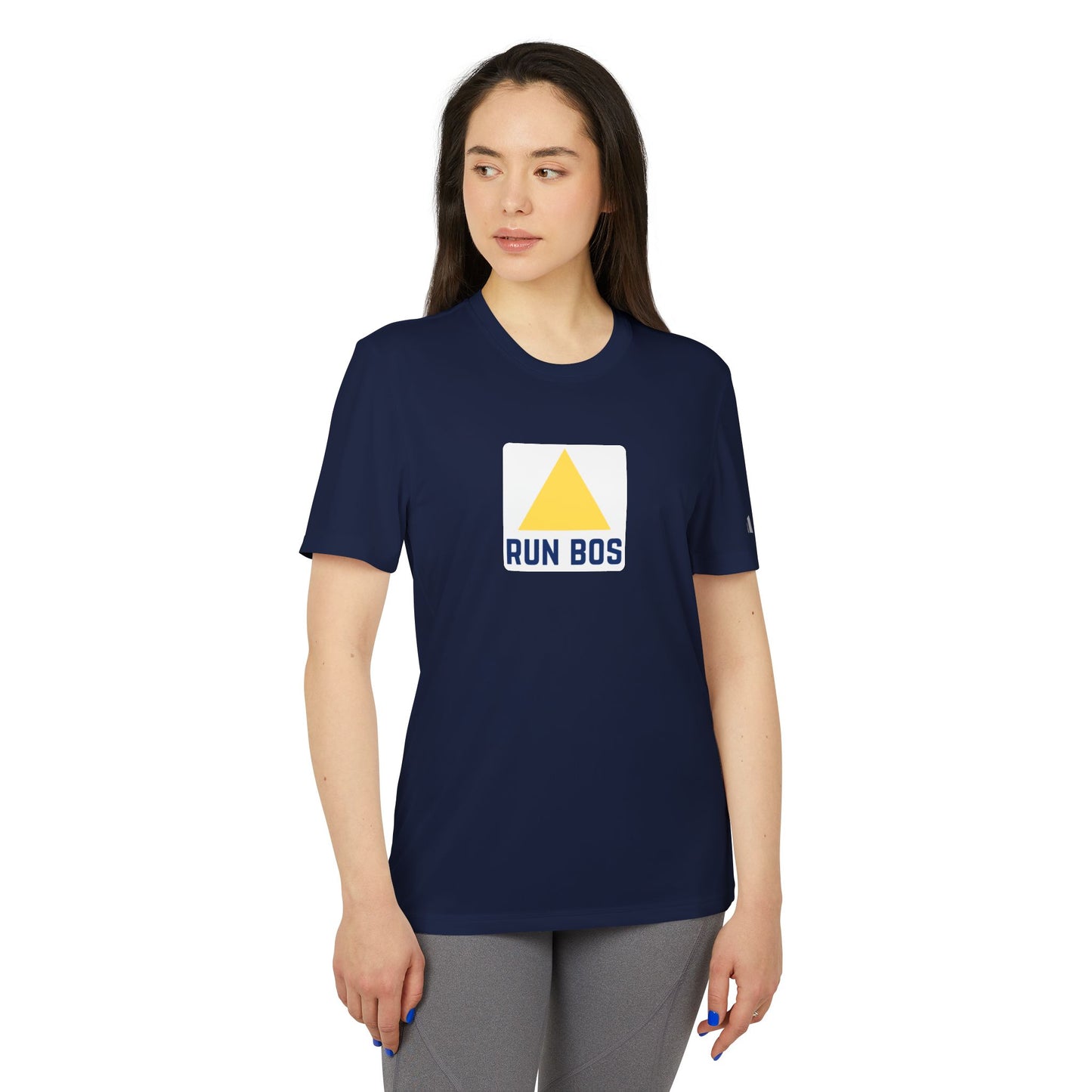 RUN BOS - BOSTON MARATHON ADIDAS RUNNING SHIRT