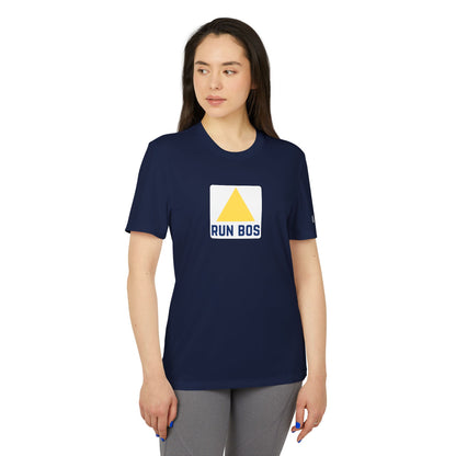 RUN BOS - BOSTON MARATHON ADIDAS RUNNING SHIRT