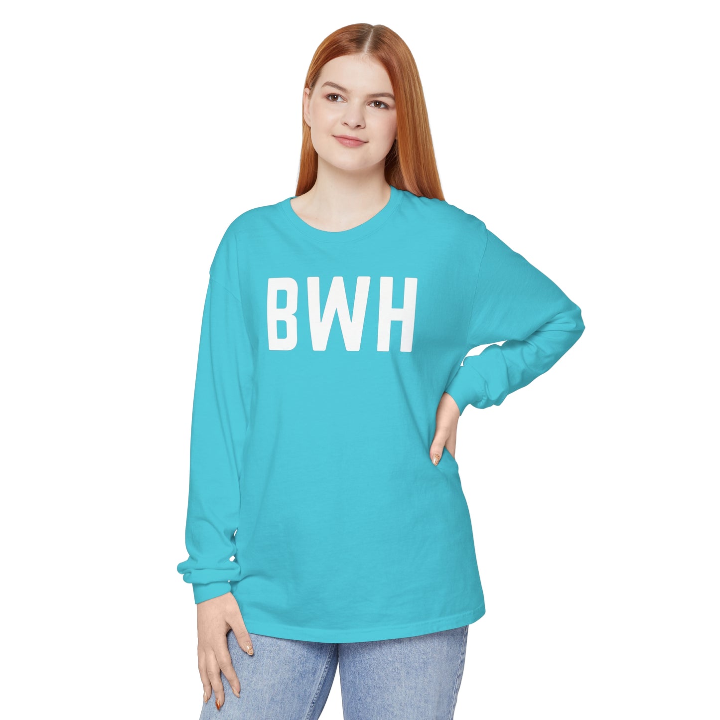 Unisex Garment-dyed Long Sleeve T-Shirt