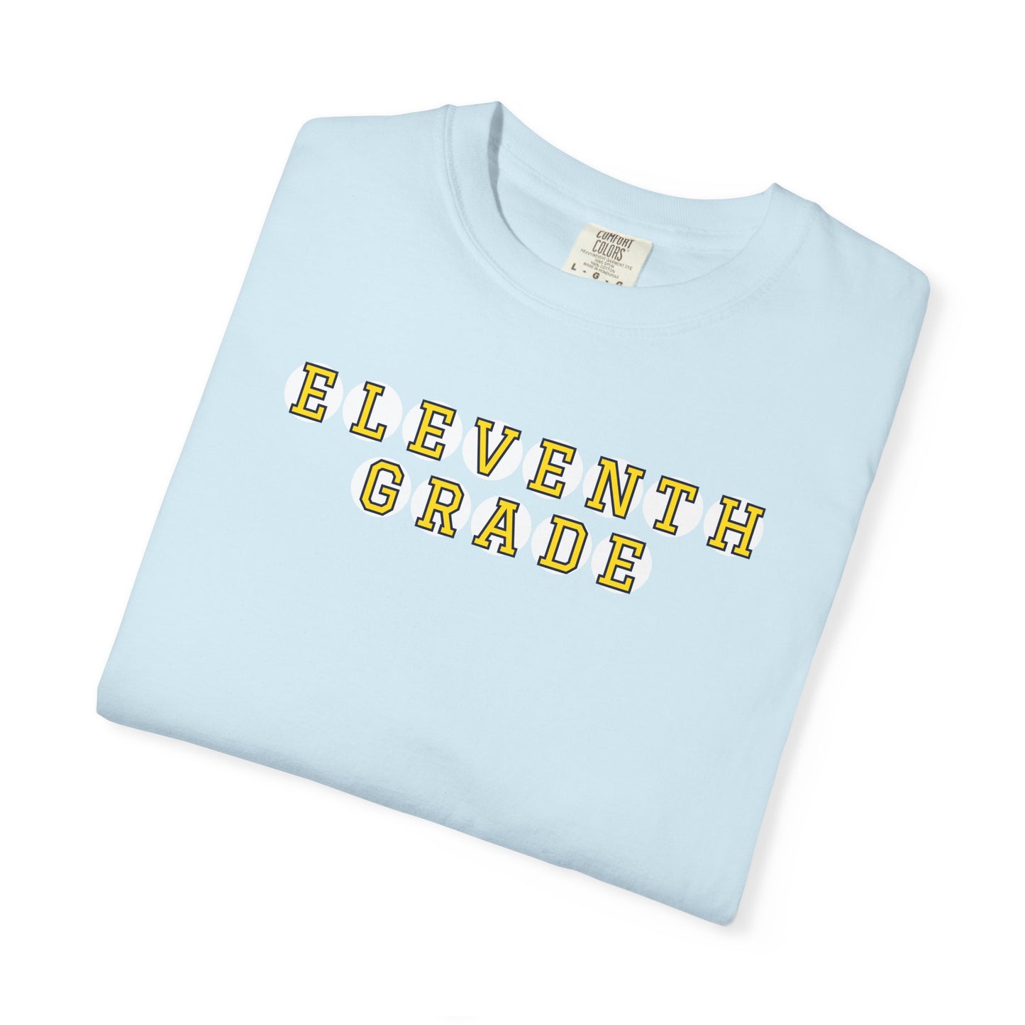 ELEVENTH GRADE YELLOW PLAYER LETTERS T-SHIRT