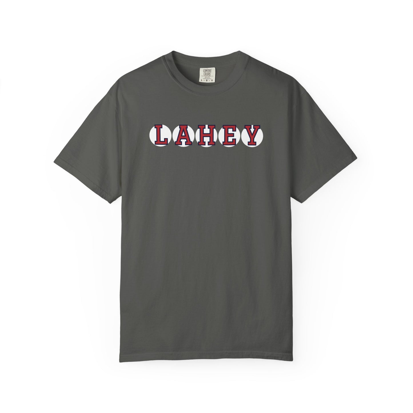 LAHEY RETIRED SOX LETTERS TEE