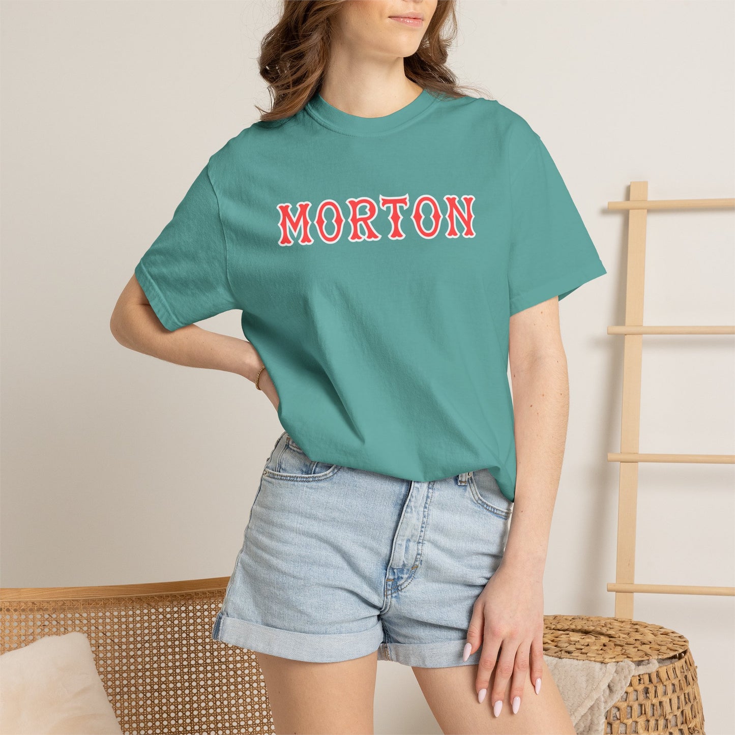MORTON SOX LETTERS TEE