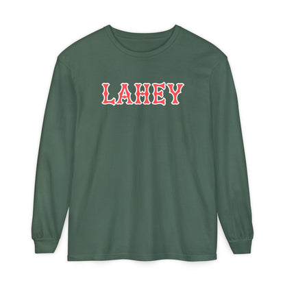 LAHEY SOX LETTERS LONG SLEEVE