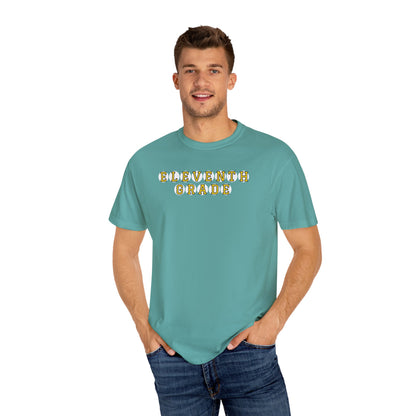 ELEVENTH GRADE YELLOW PLAYER LETTERS T-SHIRT
