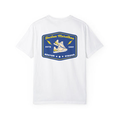 BOSTON MARATHON WHITE TEE