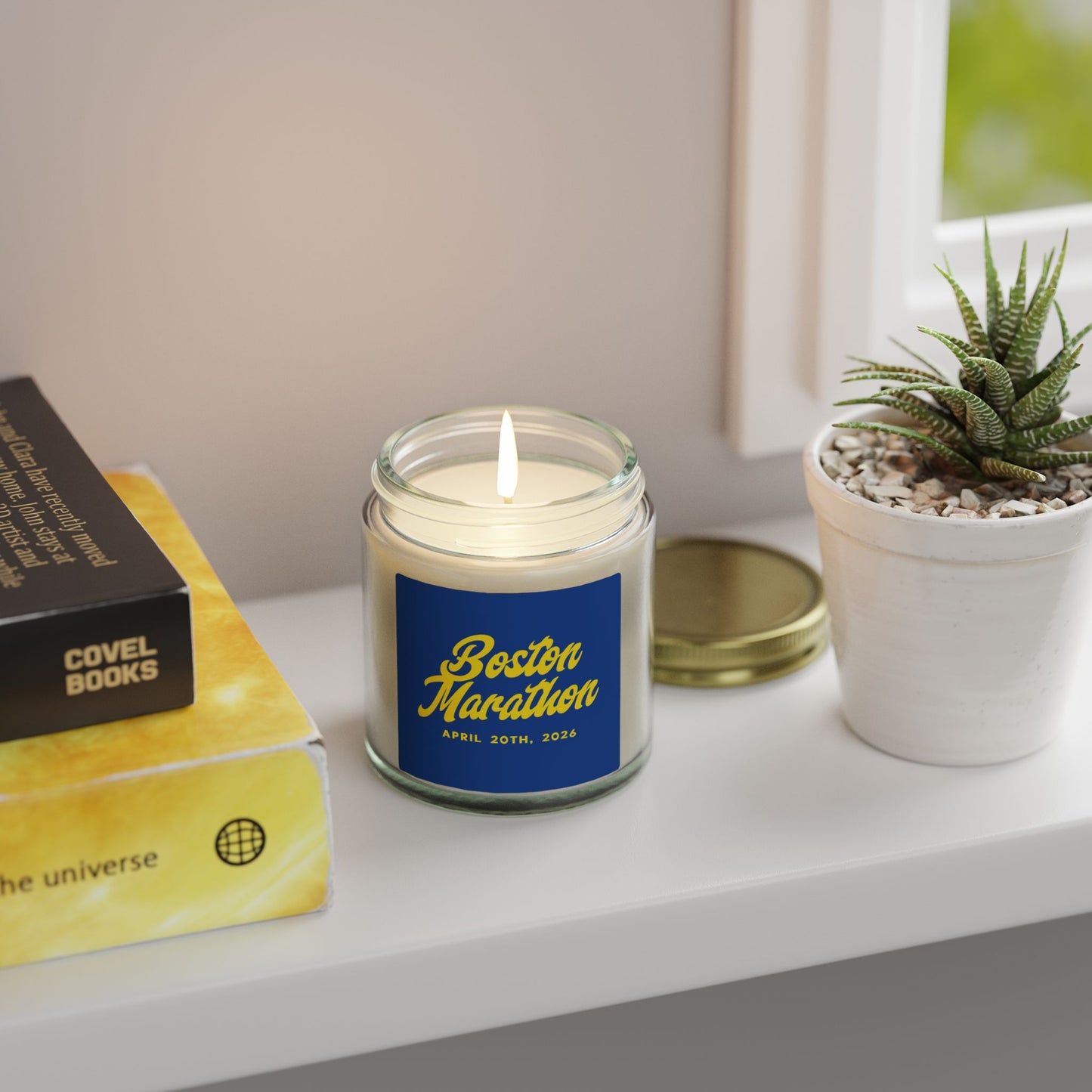 BOSTON MARATHON RETRO SCENTED CANDLE