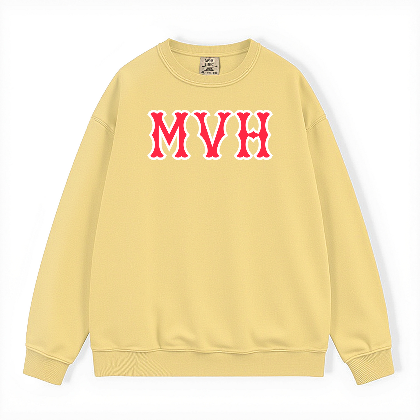 MVH SOX LETTERS CREWNECK